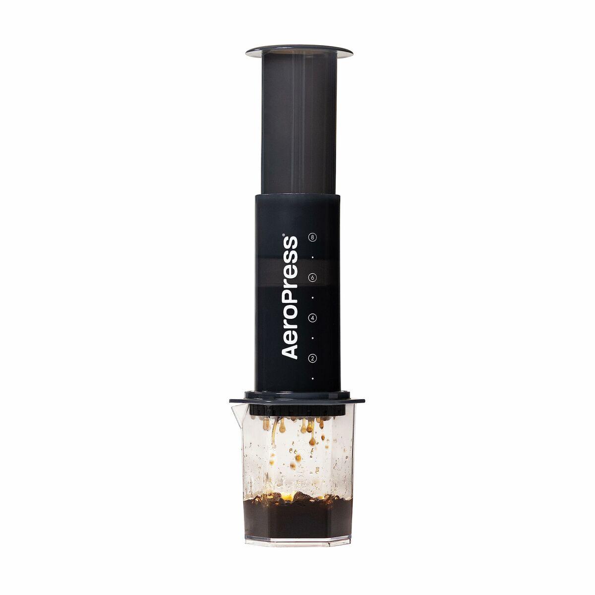 Cafetera Portátil Aeropress XL Negro Transparente Caucho Polipropileno