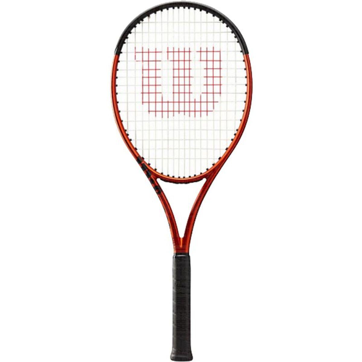 Raqueta de Tenis Wilson Burn 100Uls V5.0 Naranja Oscuro