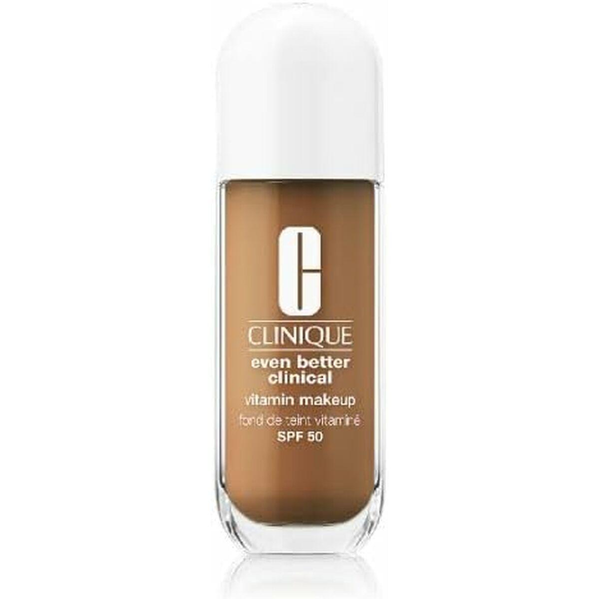 Base de Maquillaje Fluida Clinique EVEN BETTER Nº 3-Medium Deep Warm Spf 50 30 ml
