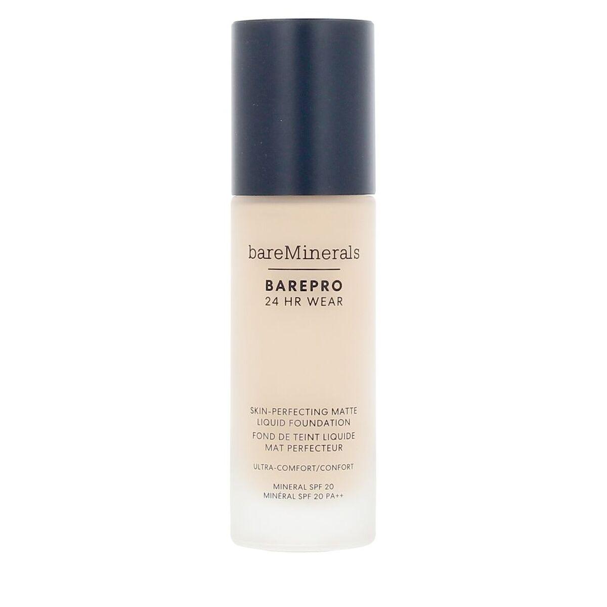 Fondo de Maquillaje bareMinerals BAREPRO 24HR WEAR Fair 10 Warm Spf 20 30 ml