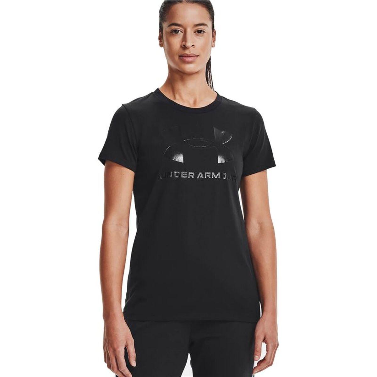 Camiseta de Manga Corta Mujer Under Armour 1356305-002 Negro (XL)