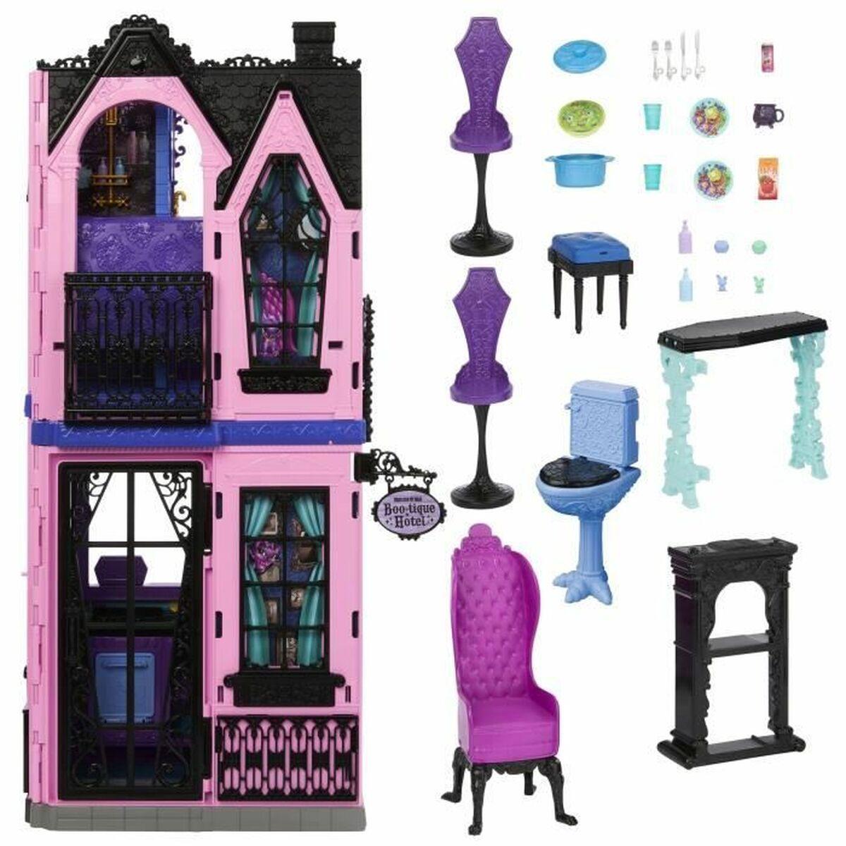 Casa de Muñecas Monster High 27 Piezas 4 Piezas