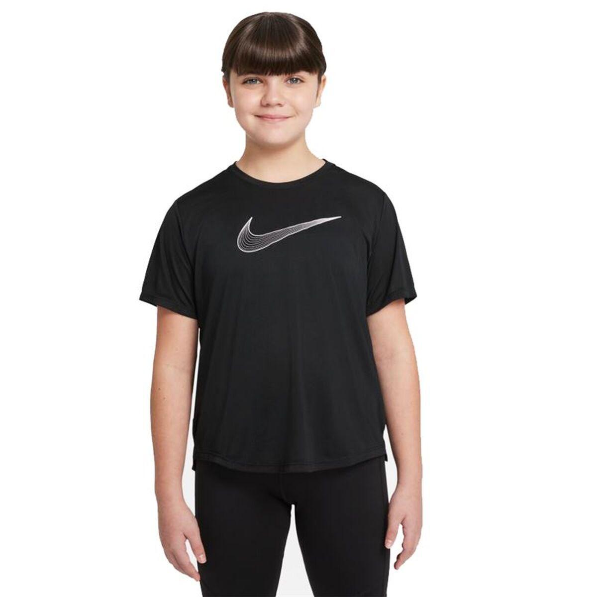 Camiseta de Manga Corta Infantil Nike DD7639-010 Negro