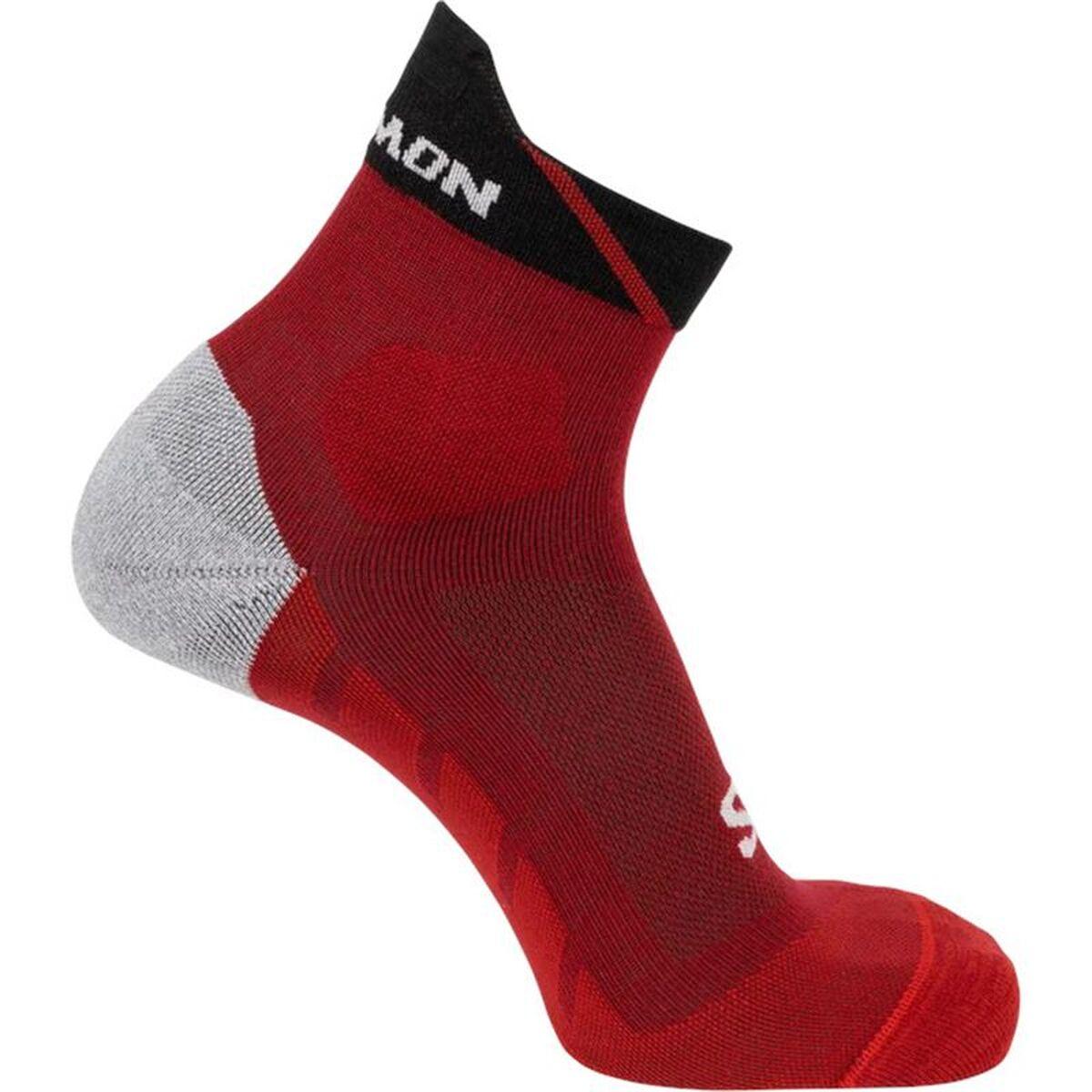 Calcetines Deportivos Salomon Aero Rojo