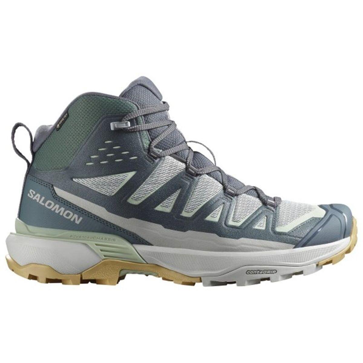 Zapatillas de Hombre para Caminar Salomon X Ultra 360 Edge Mid GTX Gris