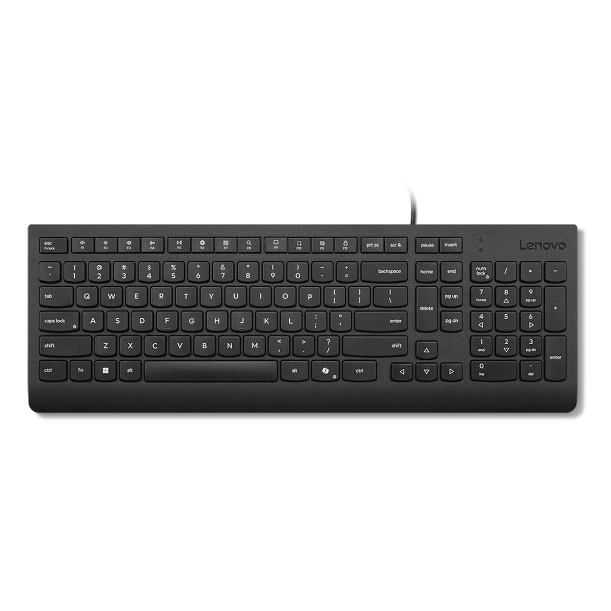 Teclado Lenovo 4Y41R64665 Negro Qwerty Español