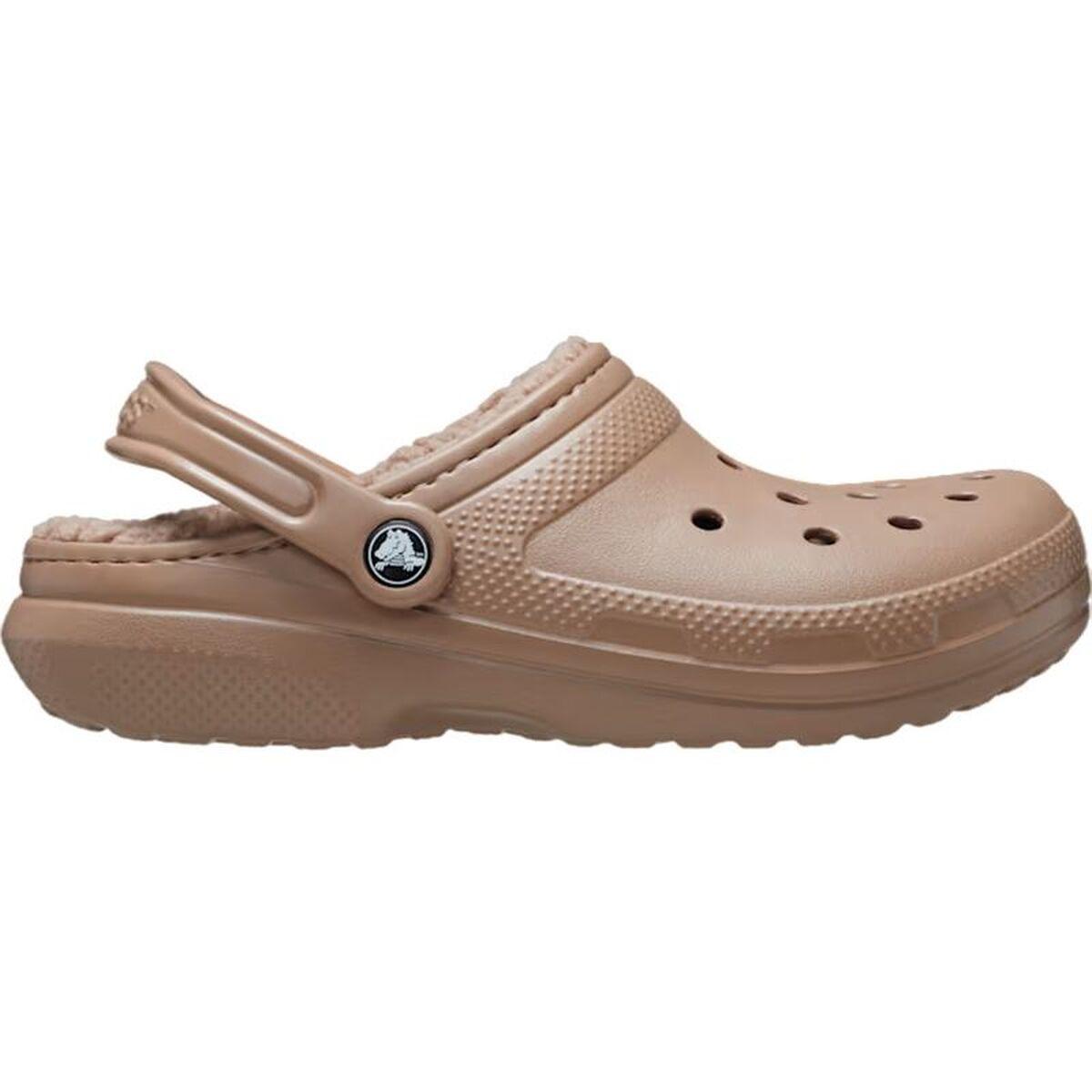 Zuecos Crocs Classic Lined Clog Blanco Natural