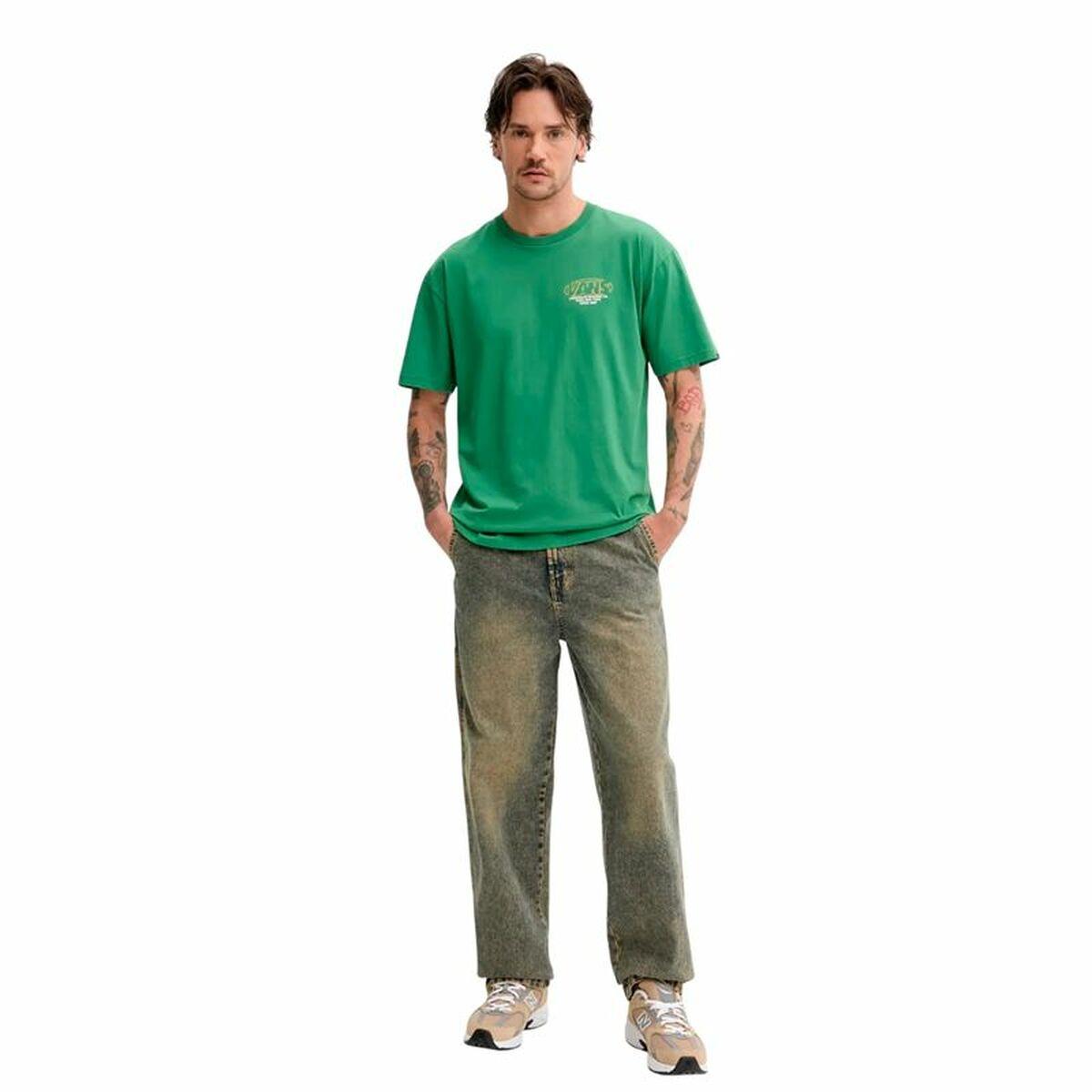 Camiseta de Manga Corta Hombre Vans Verde