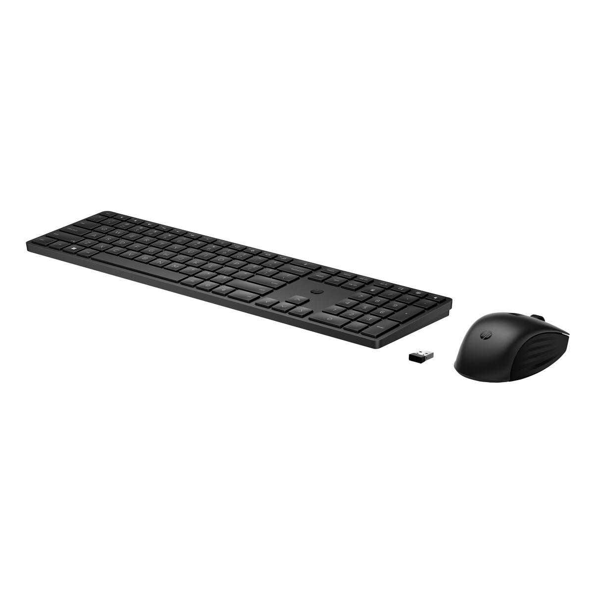 Teclado y Ratón HP 4R009UT#ABF Negro Francés (2)