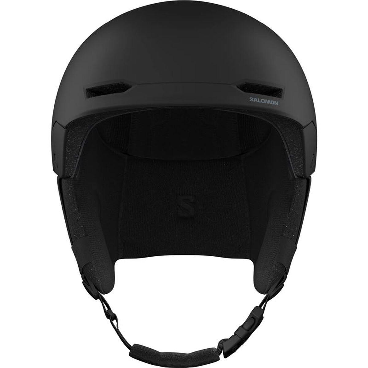 Casco de Esquí Salomon Husk Jr Negro Infantil Unisex
