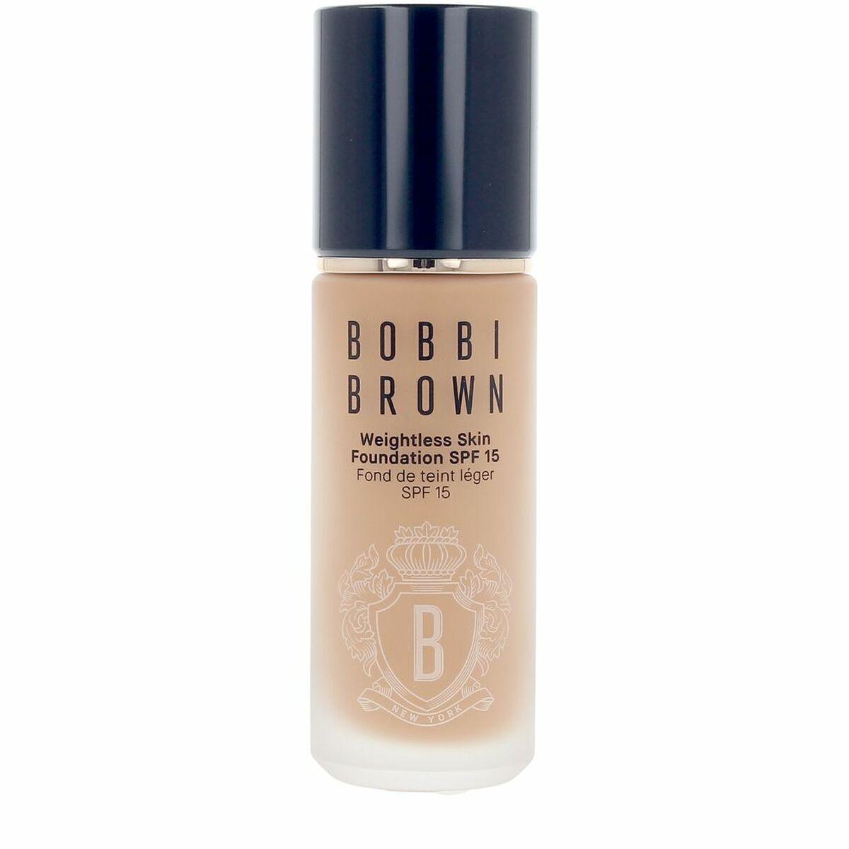 Base de Maquillaje Fluida Bobbi Brown WEIGHTLESS SKIN Dorado Spf 15 30 ml