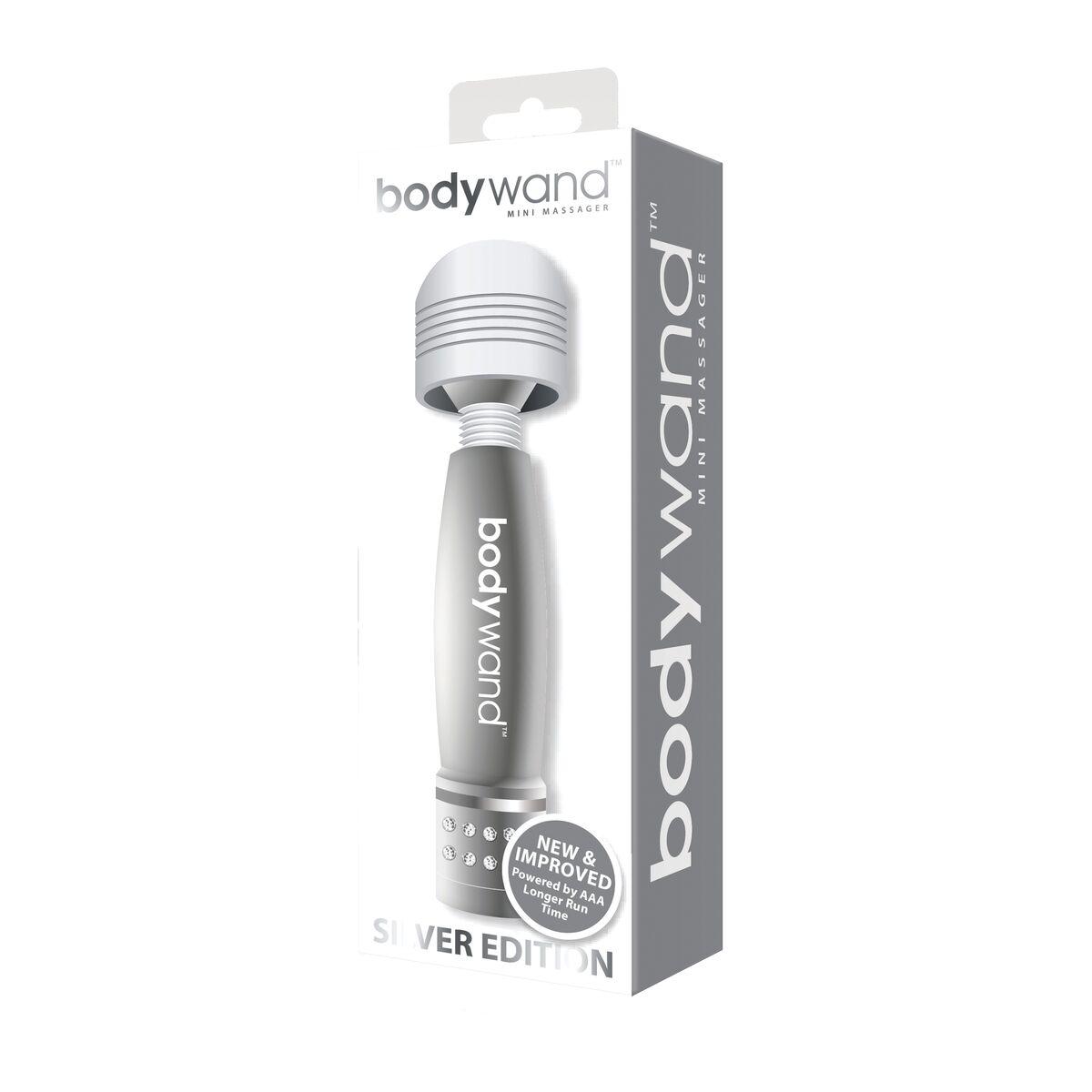 Masajeador Bodywand Mini Wands Plateado