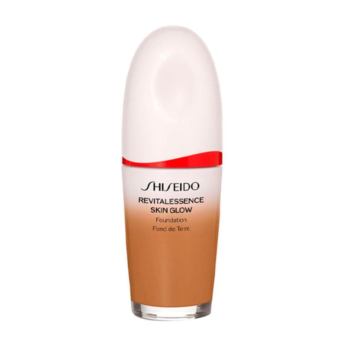 Base de Maquillaje Fluida Shiseido Revitalessence Skin Glow Nº 420 30 ml