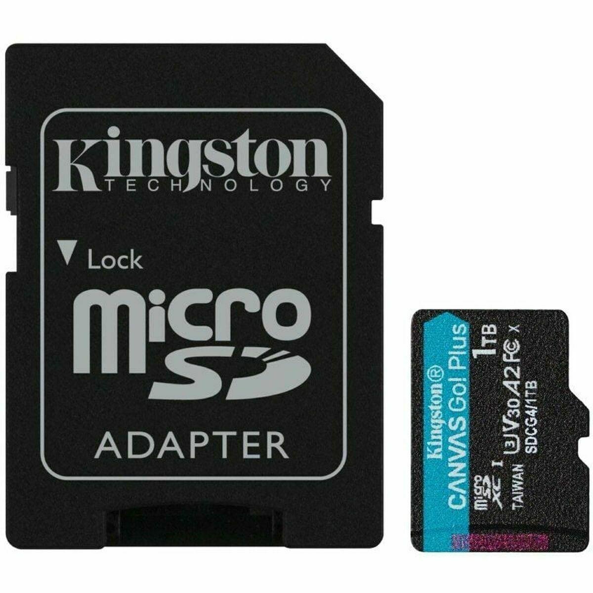 Tarjeta de Memoria Micro SD con Adaptador Kingston SDCG4/1TB 1 TB