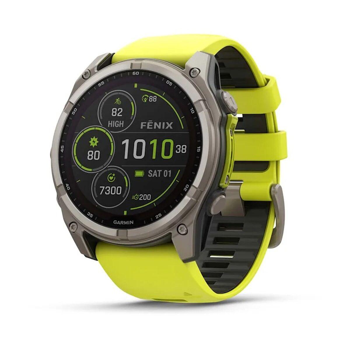 Smartwatch Garmin Fénix 8 Solar Amarillo 1,4" Ø 50 mm