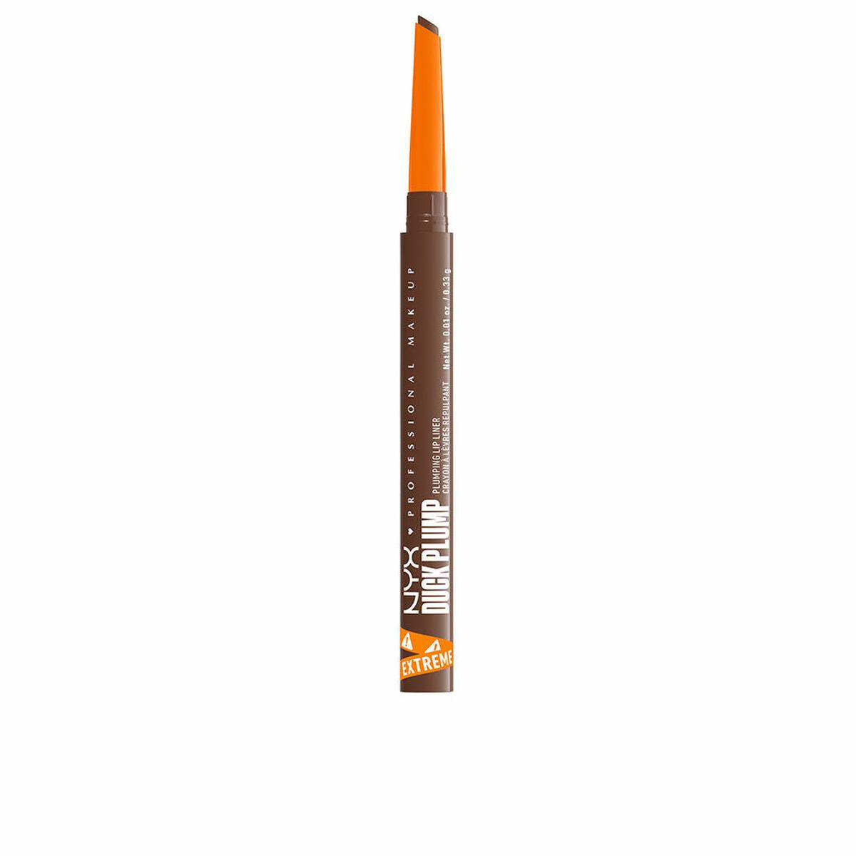 Perfilador de Labios NYX DUCK PLUMP Gris Nº 10-Syringe Sienna Nº 11-Touch Up Taupe