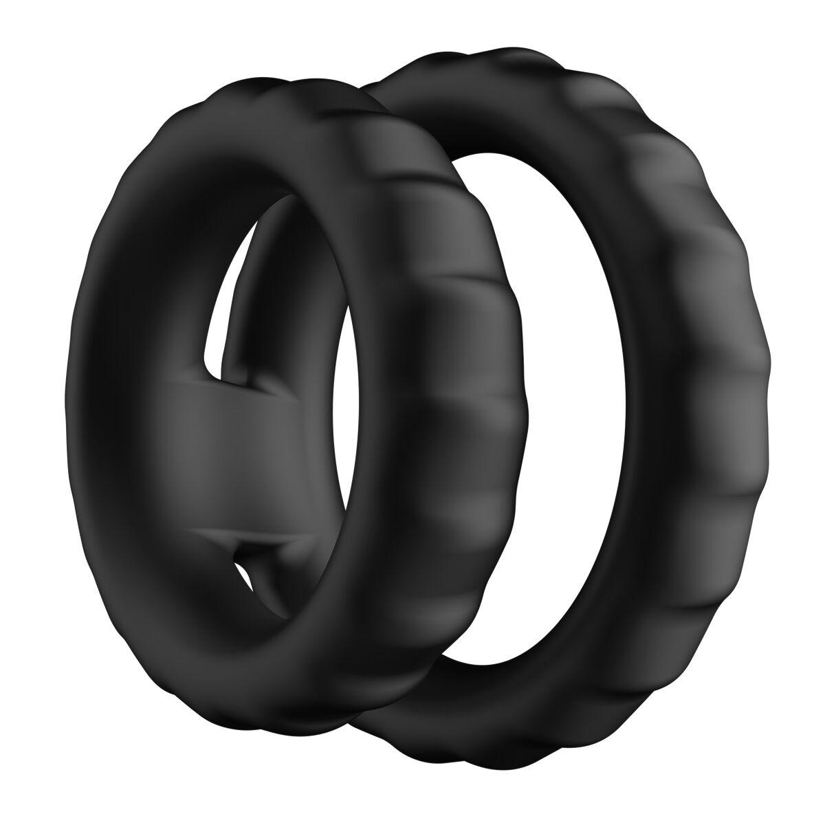 Anillo para el Pene Forto Negro (Talla única)