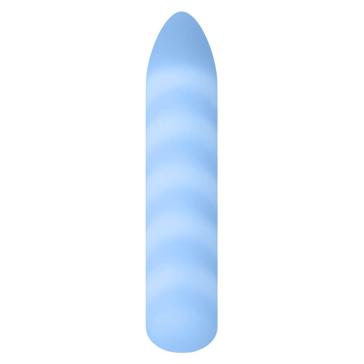 Vibrador Evolved Playboy Azul Blanco