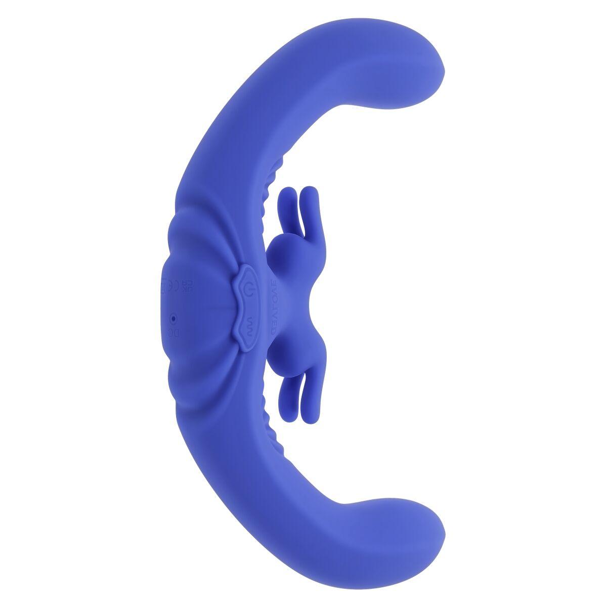 Consolador de Doble Penetración Evolved Morado Púrpura