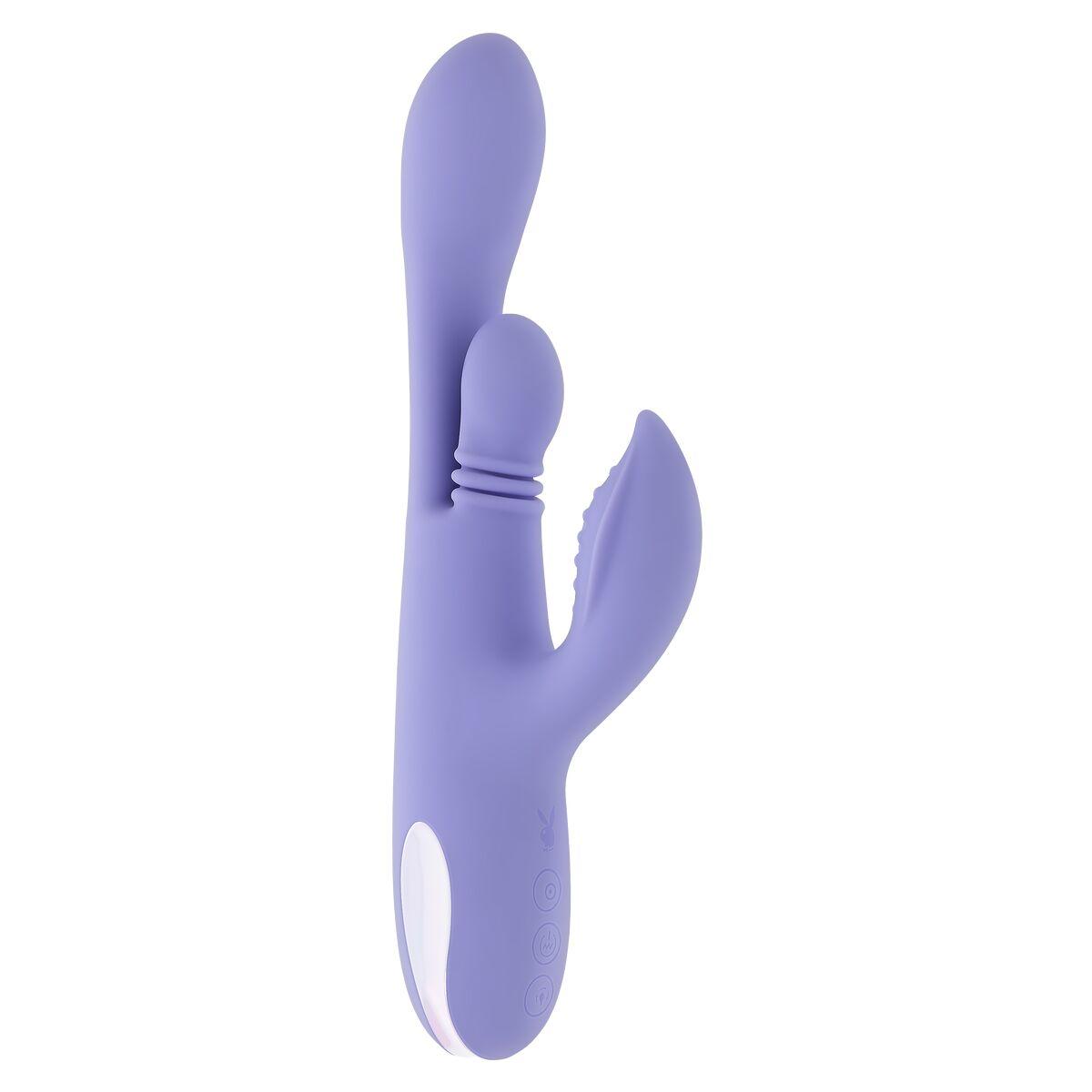 Vibrador Doble Estimulación Evolved Playboy Morado Púrpura