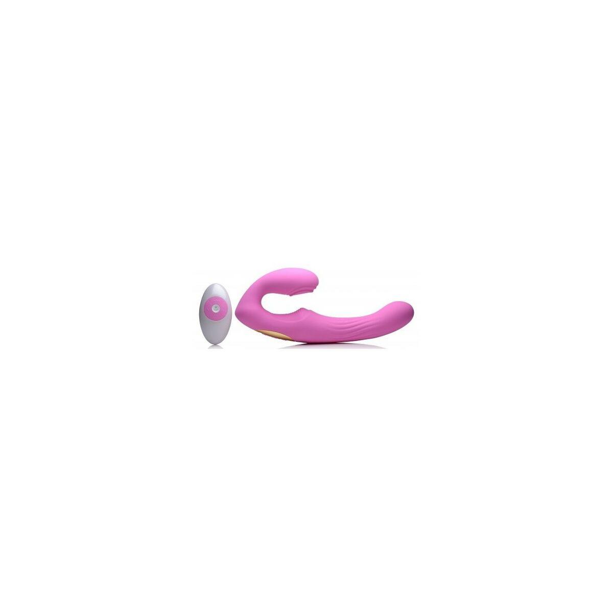 Consolador de Doble Penetración XR Rosa