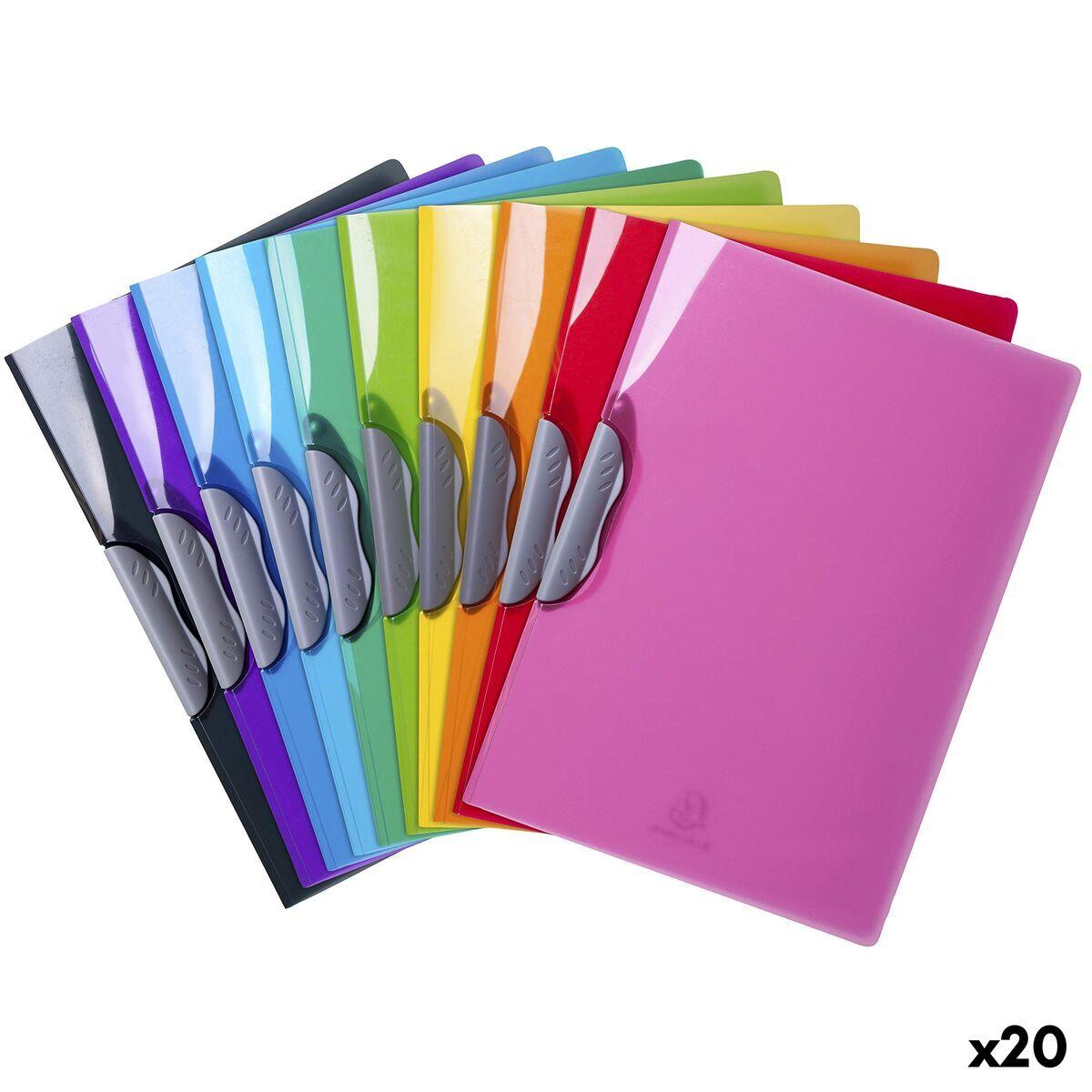 Dosier Exacompta Multicolor A4 (20 Unidades)