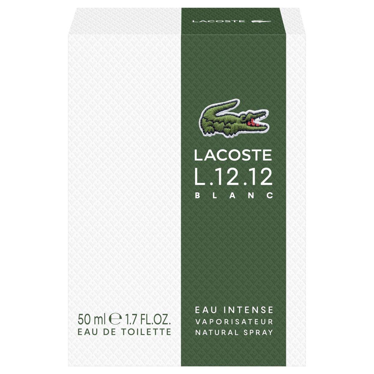 Perfume Hombre Lacoste L.12.12 Blanc Eau Intense EDT 50 ml