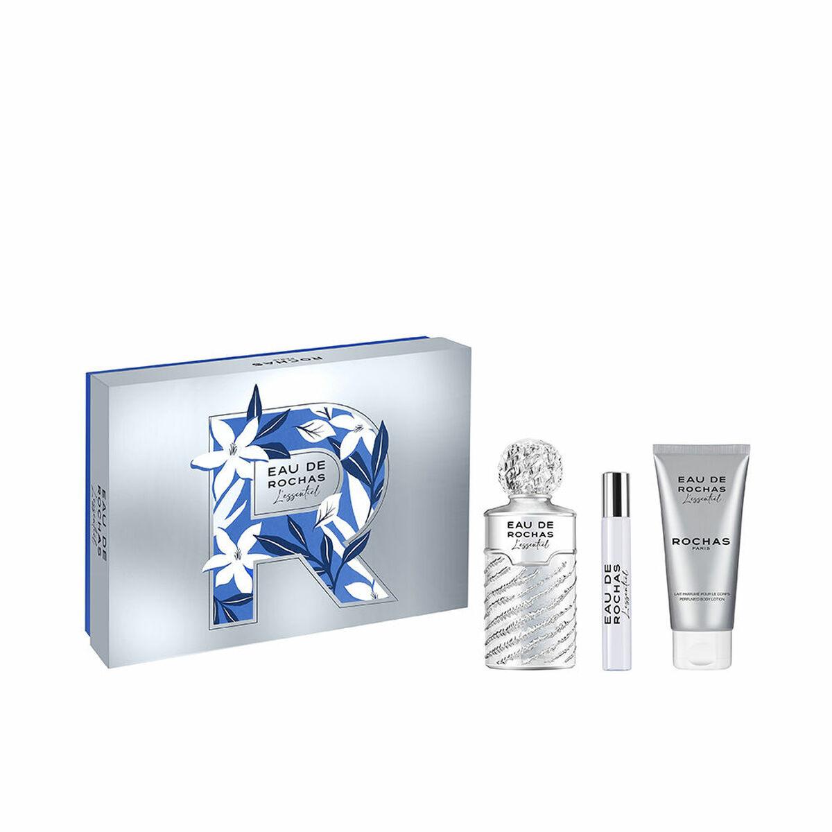 Set de Perfume Mujer Rochas L'ESSENTIEL 3 Piezas