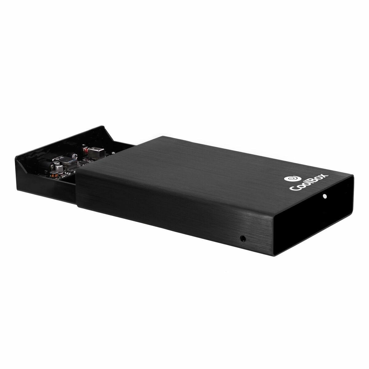 Disco Duro CoolBox SlimChase A-3533 3,5" Negro