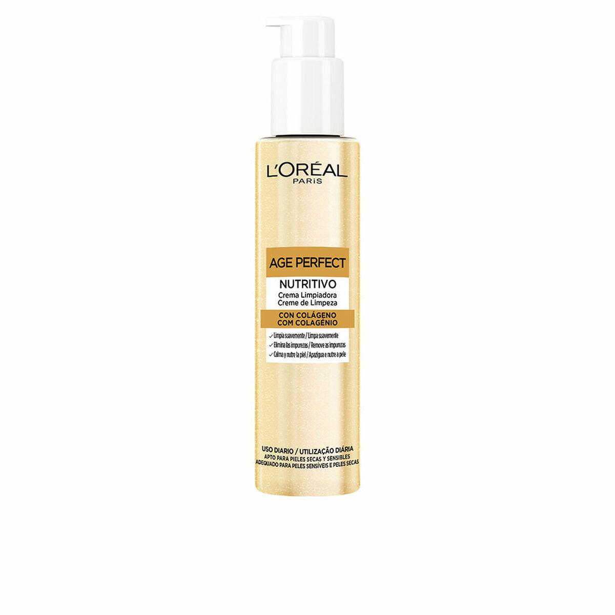 Crema Limpiadora L'Oreal Make Up AGE PERFECT 150 ml