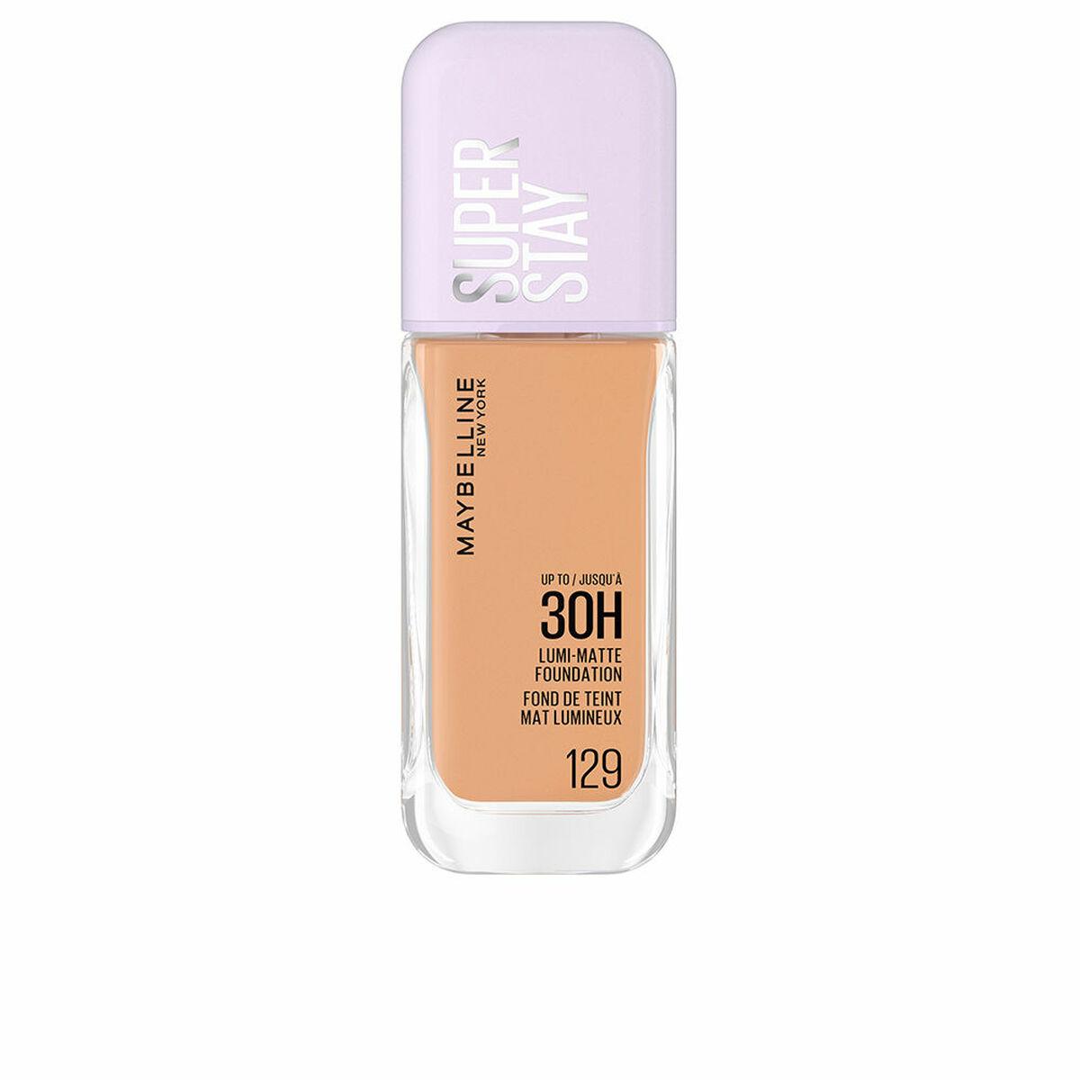 Base de Maquillaje Fluida Maybelline SUPERSTAY LUMI MATTE Nº 129 30 ml