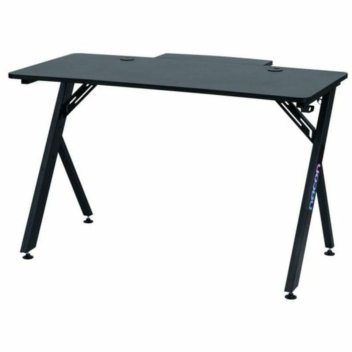 Mesa de Escritorio Gaming Nacon PCGD-RGB Negro 120 x 60 cm