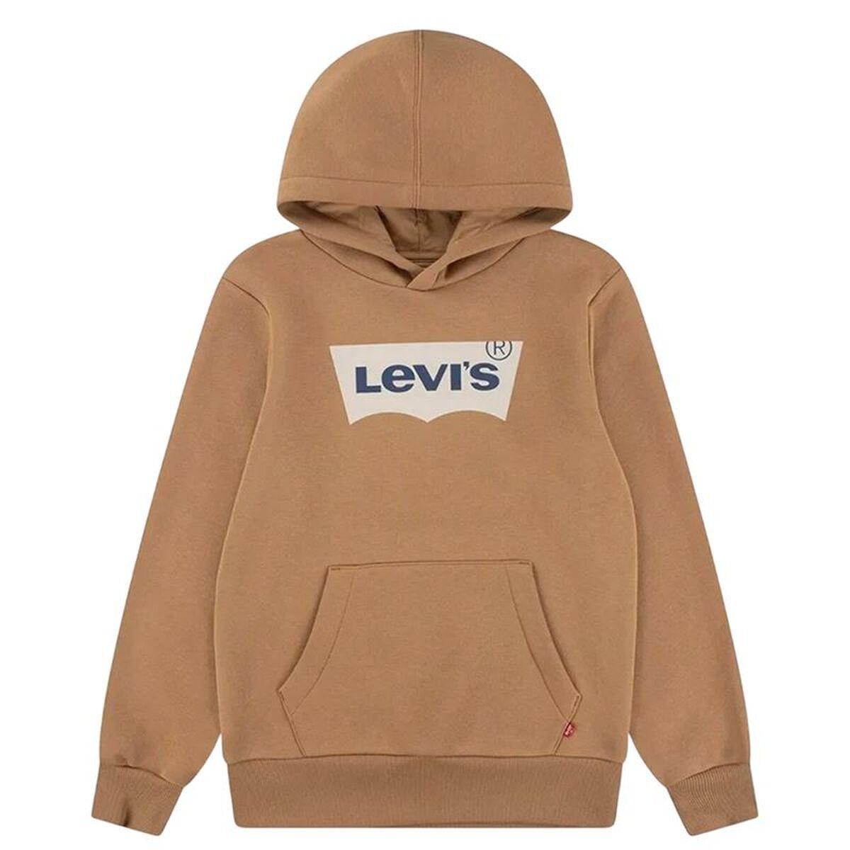 Sudadera con Capucha Niño Levi's Batwing Screenprint Hoodie Marrón