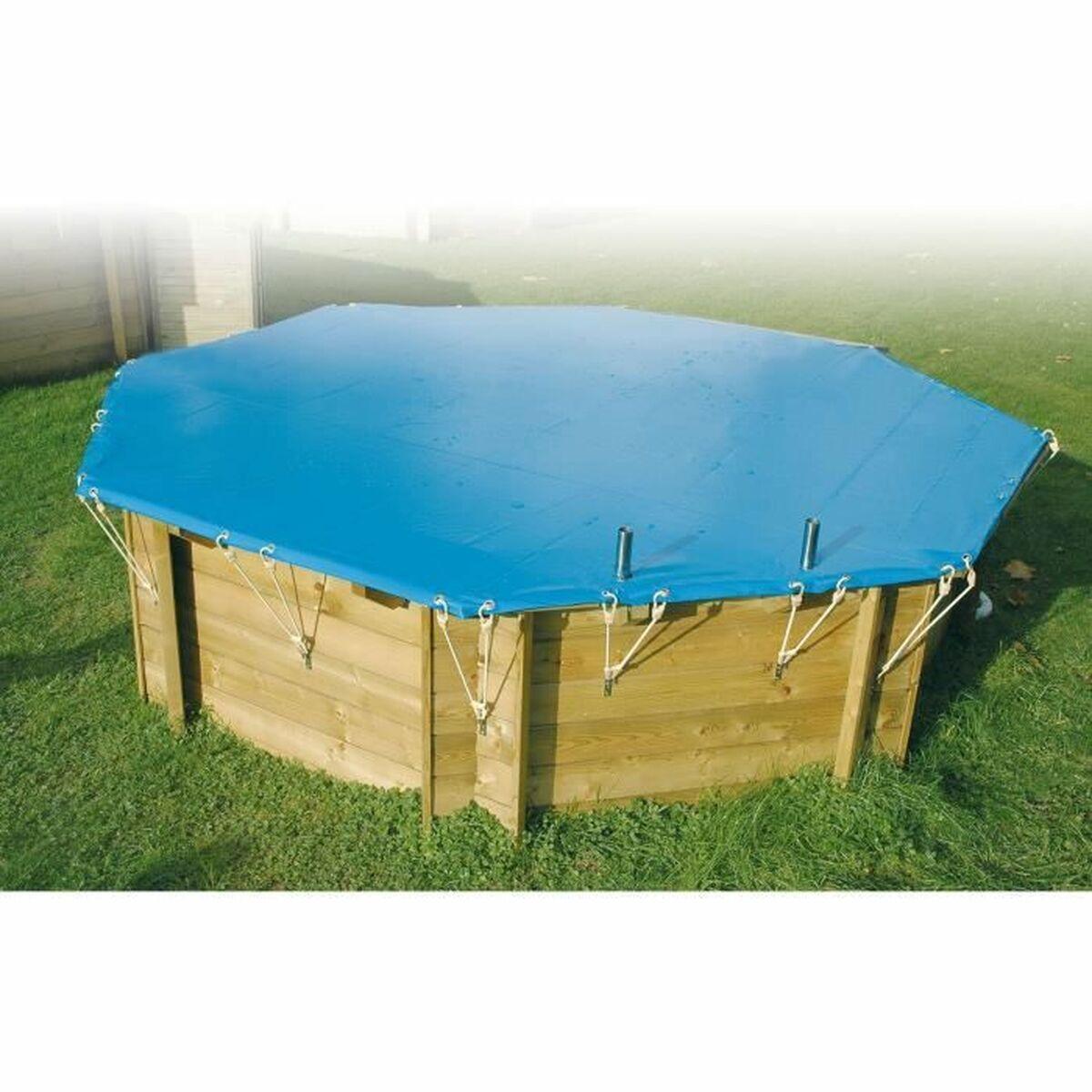 Cubrepiscinas Ubbink Azul 400 x 610 cm