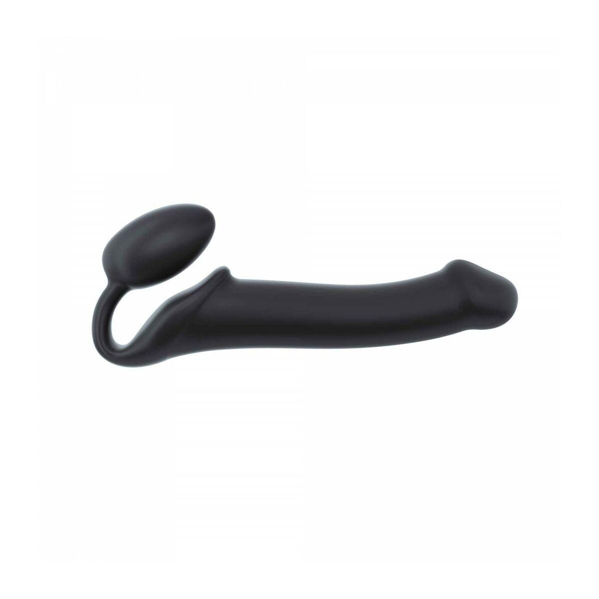 Consolador de Doble Penetración Strap-on-me Semi-Realistic Negro L