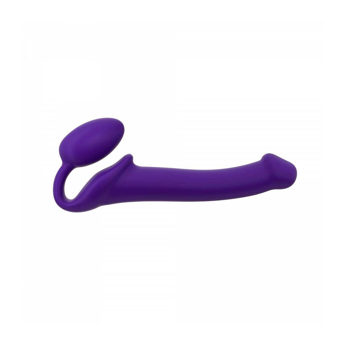 Consolador de Doble Penetración Strap-on-me Semi-Realistic Violeta M