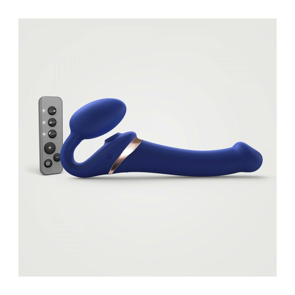 Consolador de Doble Penetración Strap-on-me 6017395 Azul