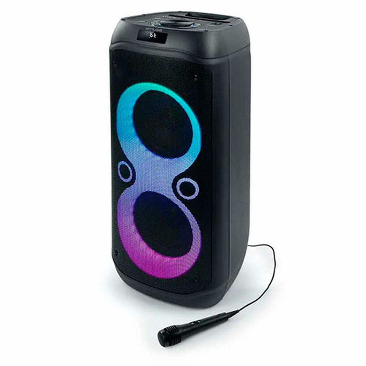 Altavoz Bluetooth Portátil Muse Negro 600 W