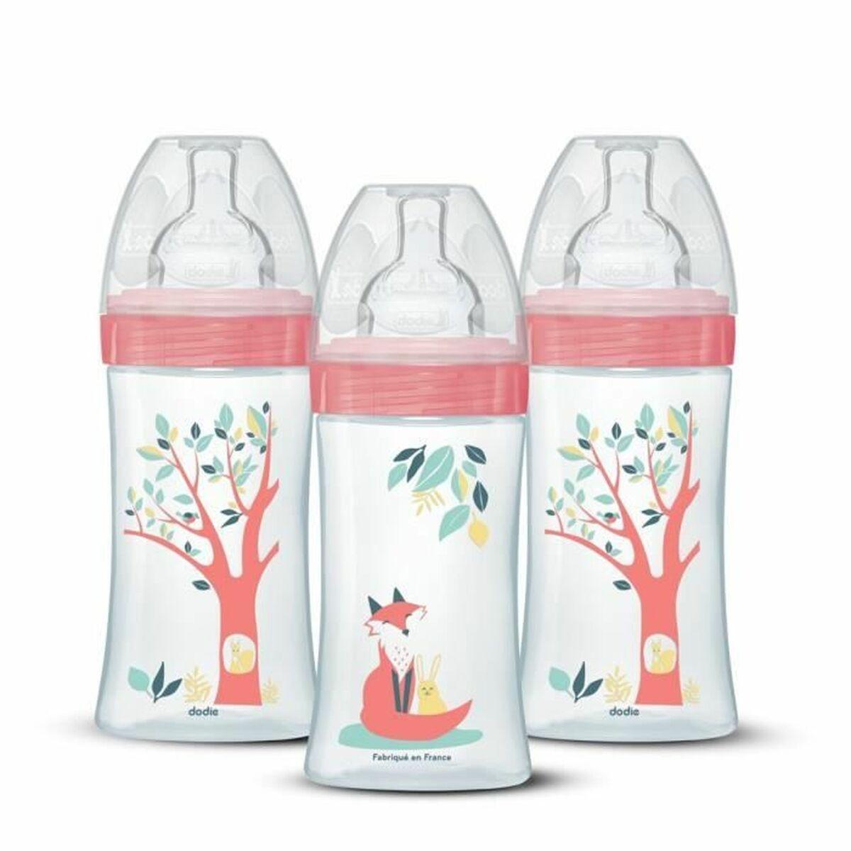 Biberón Dodie 270 ml (3 Unidades)