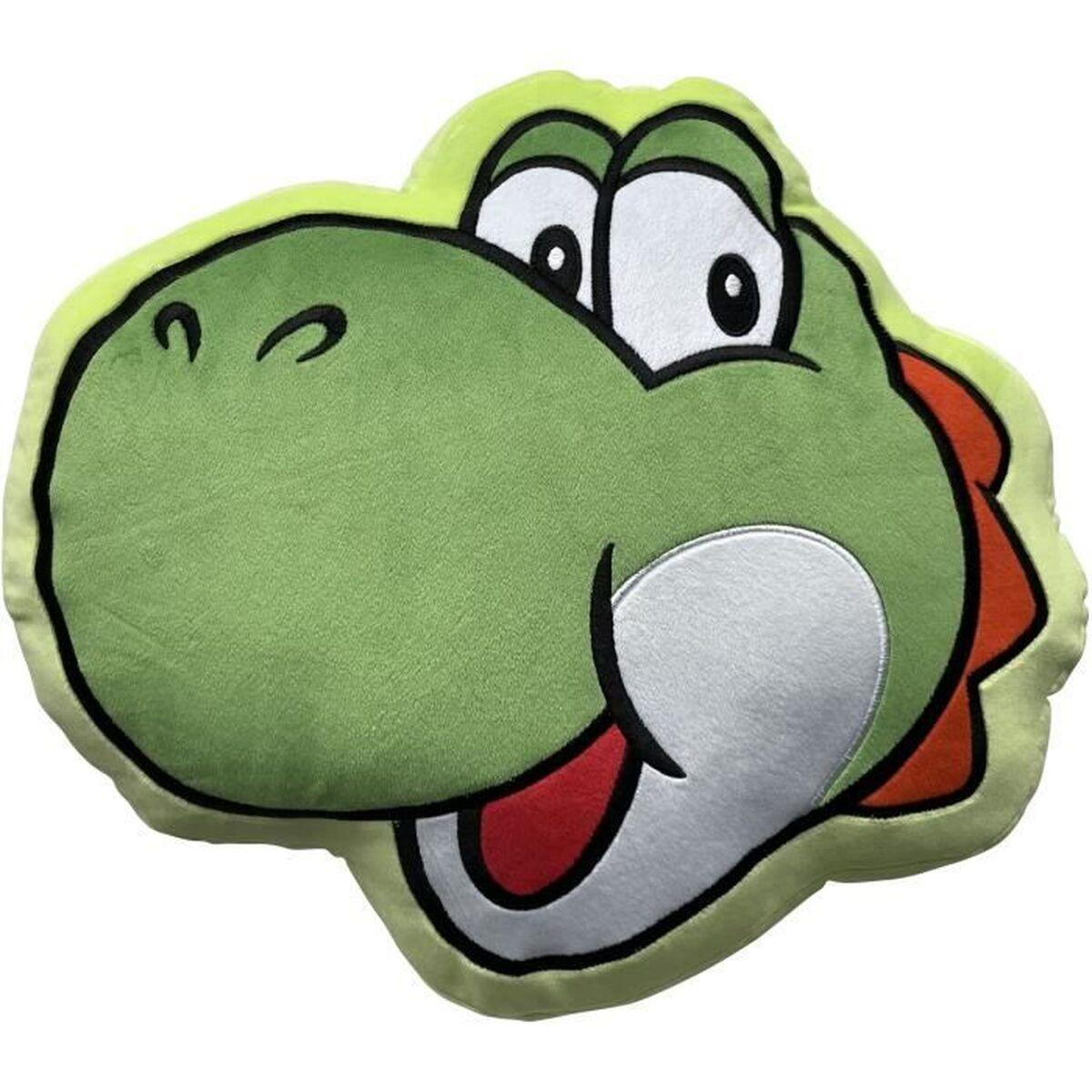 Cojín Mario Bros Verde Poliéster Infantil