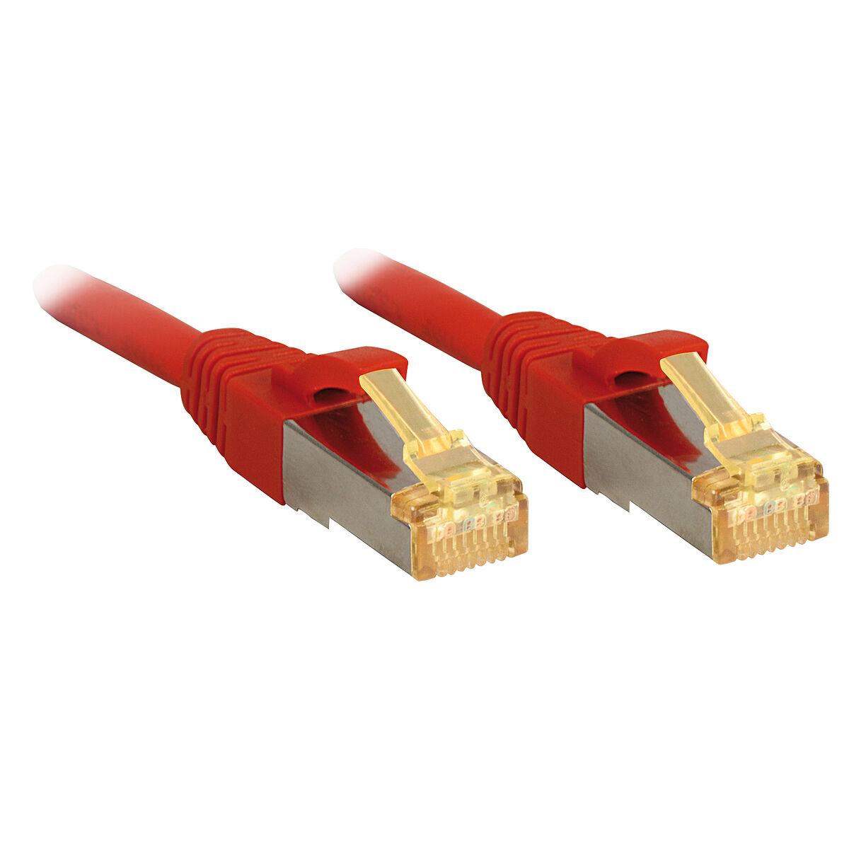 Cable de Red Rígido UTP Categoría 6 LINDY Rojo 1 m (1 unidad)