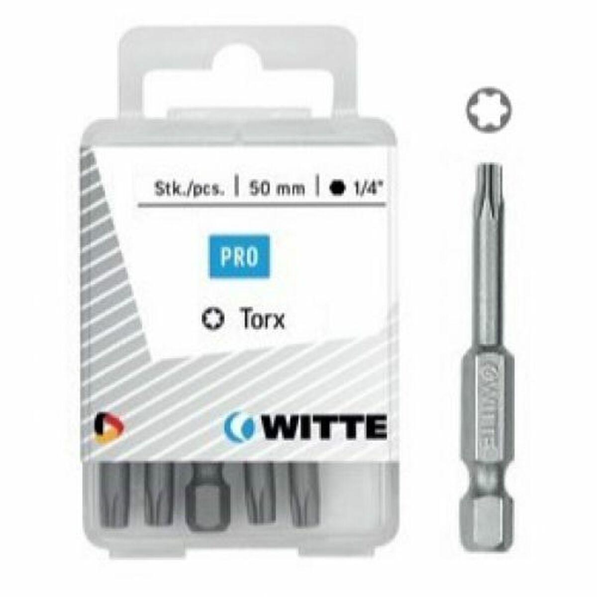 Juego de puntas WITTE Torx TX 30 5 Unidades
