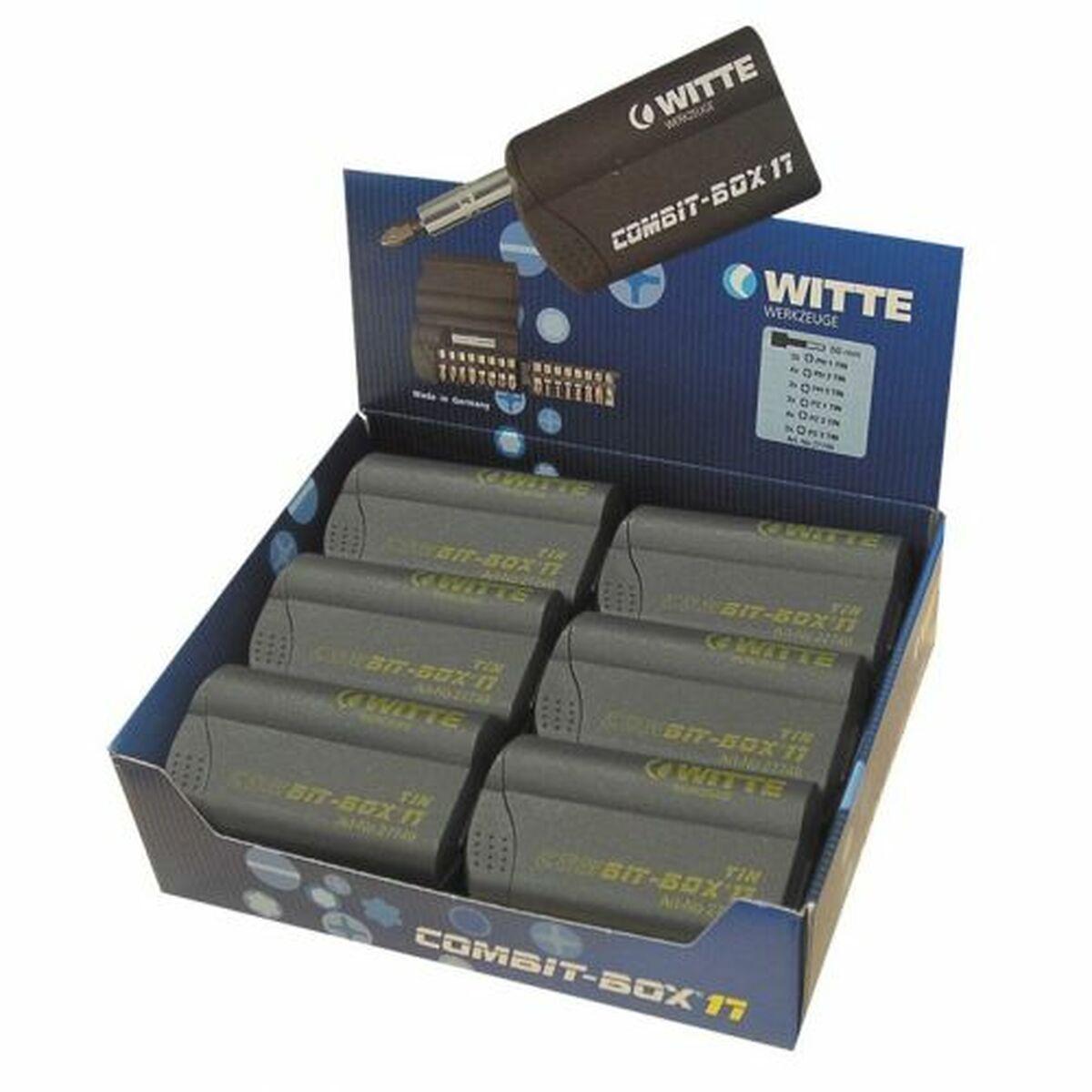 Juego de puntas WITTE COMBIT-BOX 17 17 Piezas
