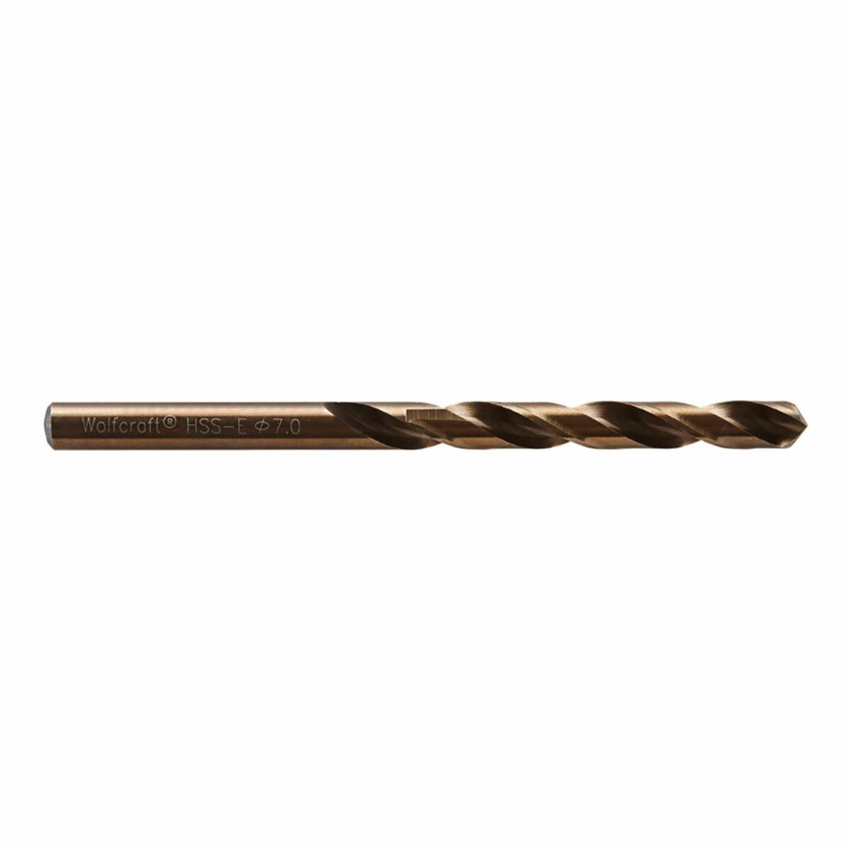 Broca para metal Wolfcraft Ø 7 x 109 mm