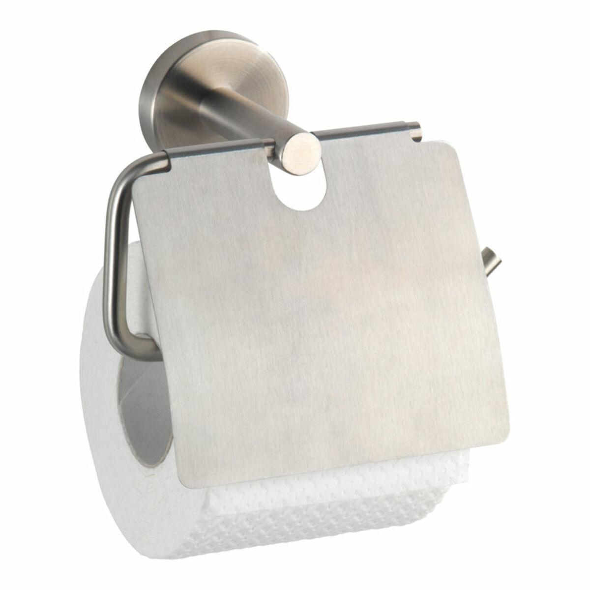 Portarrollos de Papel Higiénico Wenko bosio Acero Inoxidable 15 x 13,5 x 7 cm
