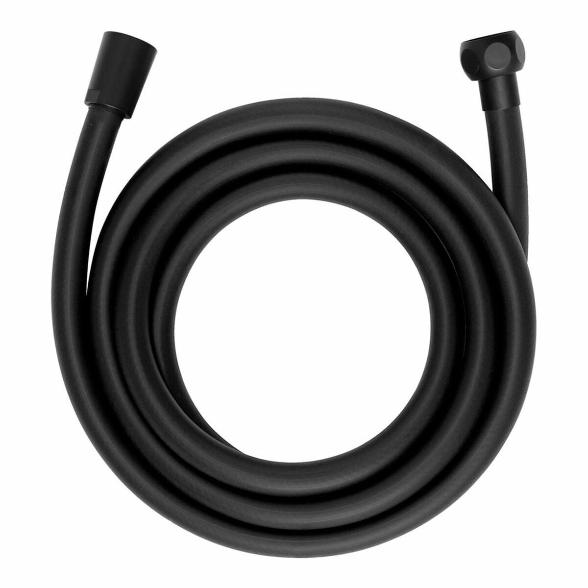 Manguera de Ducha Wenko design Negro mate Plástico 1/2" 175 cm