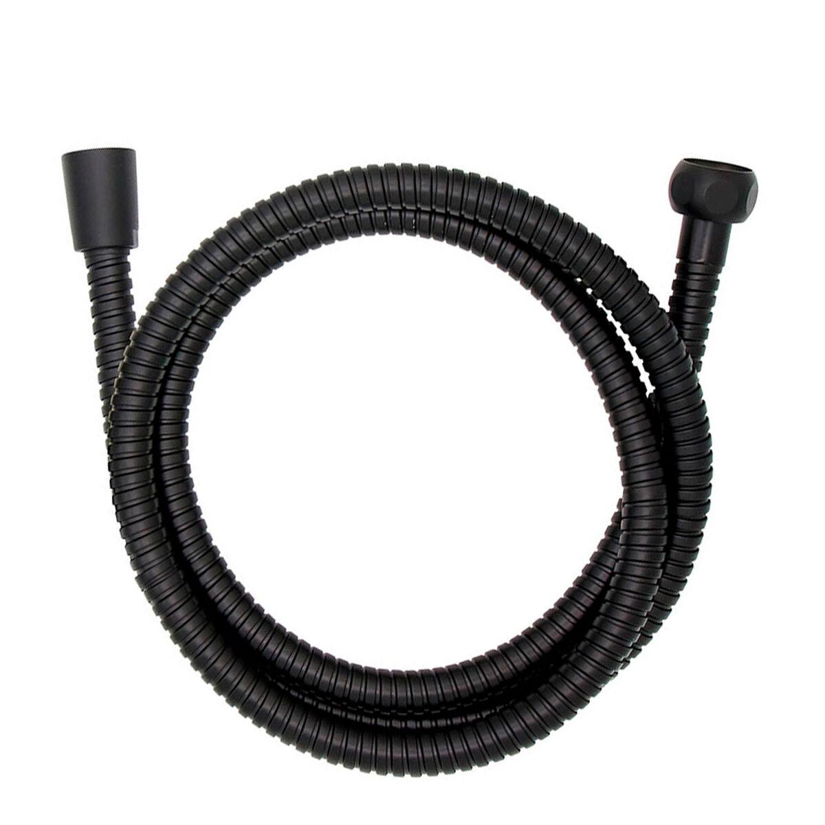Manguera de Ducha Wenko Negro Acero Inoxidable 1/2" 150 cm
