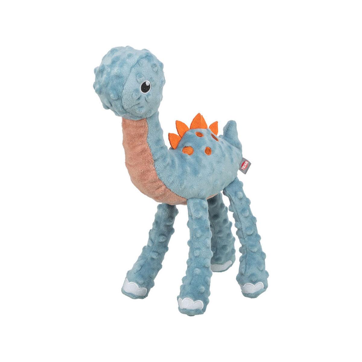 Peluche para perros Trixie Azul Naranja Poliéster Dinosaurio 38 cm