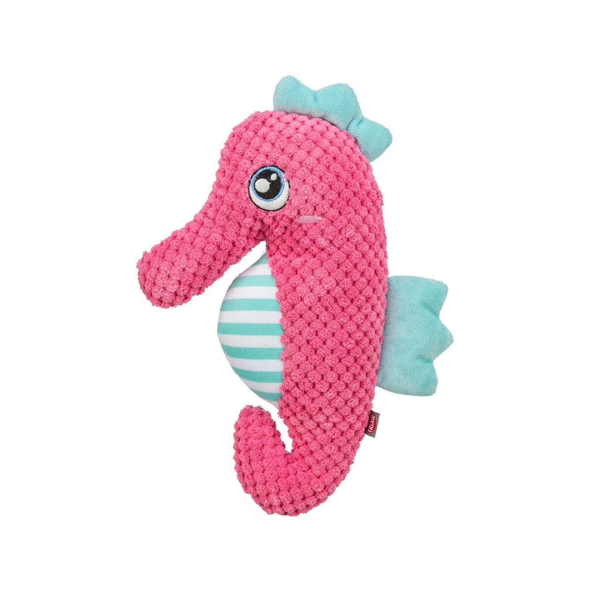 Peluche para perros Trixie Rosa Caballito de Mar 28 cm Poliéster