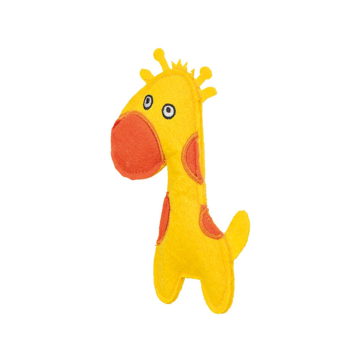 Peluche para perros Trixie Amarillo Jirafa 15 cm Fieltro